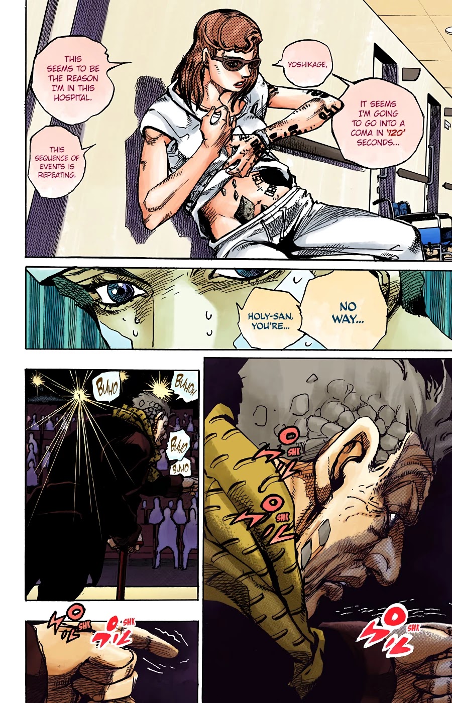 JoJo's Bizarre Adventure Part 8 - JoJolion (Official Colored) Chapter 92 page 13 - Chapter 92: The Wonder of You (The Miracle of Your Love), Part 9