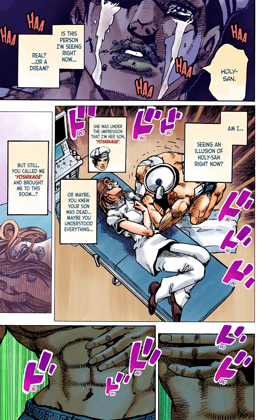 JoJo's Bizarre Adventure Part 8 - JoJolion (Official Colored) Chapter 92 page 36 - Chapter 92: The Wonder of You (The Miracle of Your Love), Part 9