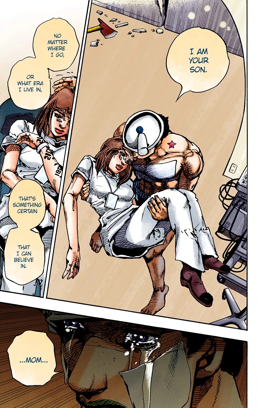 JoJo's Bizarre Adventure Part 8 - JoJolion (Official Colored) Chapter 92 page 38 - Chapter 92: The Wonder of You (The Miracle of Your Love), Part 9
