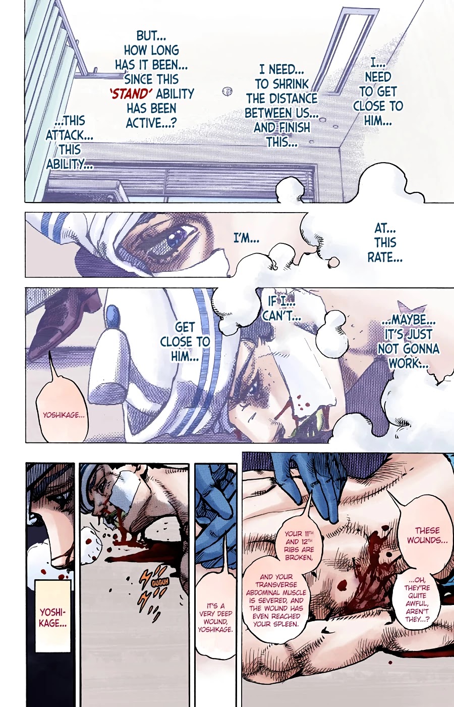 JoJo's Bizarre Adventure Part 8 - JoJolion (Official Colored) Chapter 92 page 5 - Chapter 92: The Wonder of You (The Miracle of Your Love), Part 9