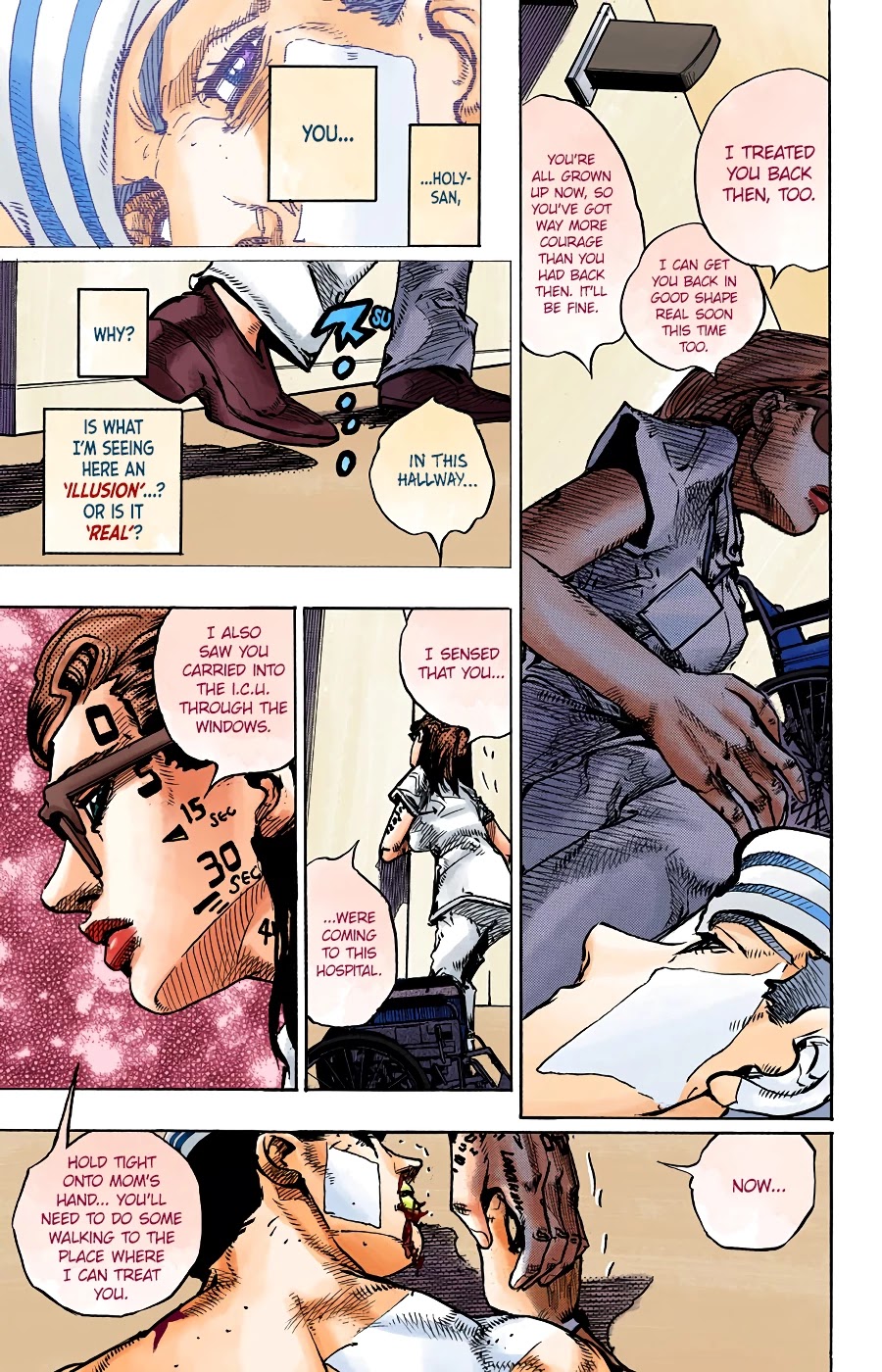 JoJo's Bizarre Adventure Part 8 - JoJolion (Official Colored) Chapter 92 page 8 - Chapter 92: The Wonder of You (The Miracle of Your Love), Part 9