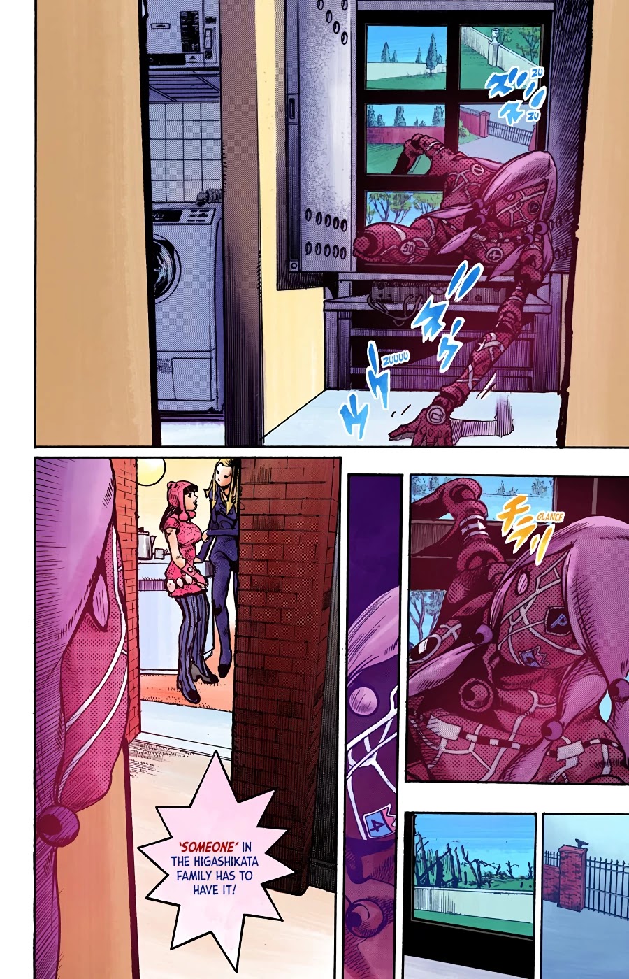 JoJo's Bizarre Adventure Part 8 - JoJolion (Official Colored) Chapter 93 page 11 - Chapter 93: The Wonder of You (The Miracle of Your Love), Part 10