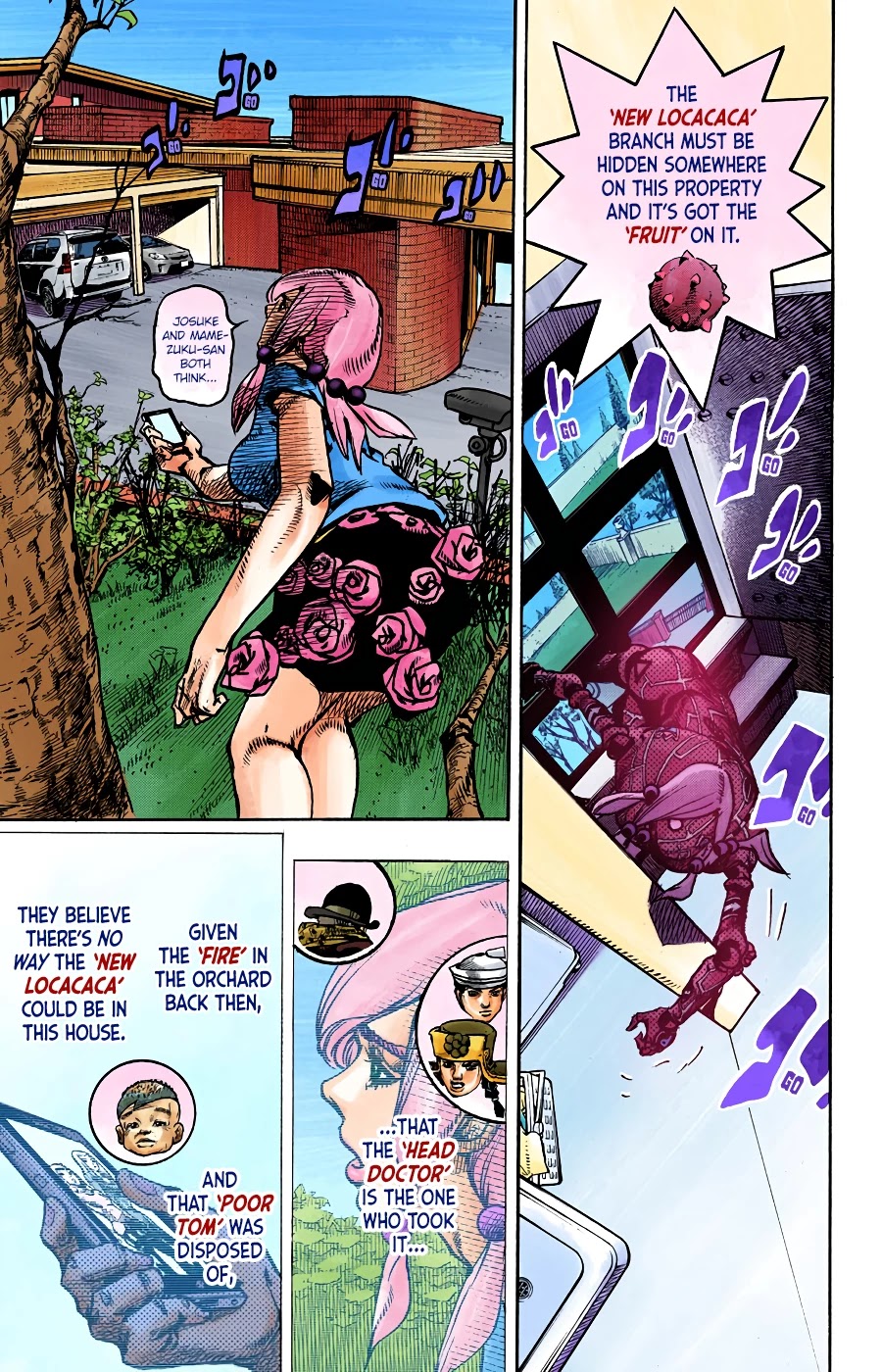 JoJo's Bizarre Adventure Part 8 - JoJolion (Official Colored) Chapter 93 page 12 - Chapter 93: The Wonder of You (The Miracle of Your Love), Part 10