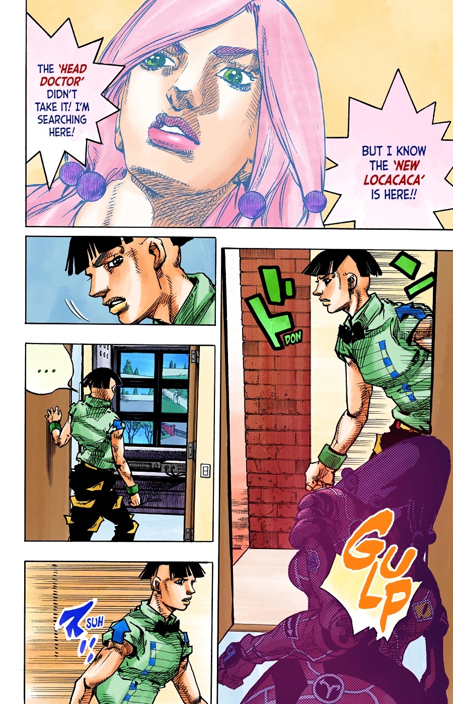 JoJo's Bizarre Adventure Part 8 - JoJolion (Official Colored) Chapter 93 page 13 - Chapter 93: The Wonder of You (The Miracle of Your Love), Part 10