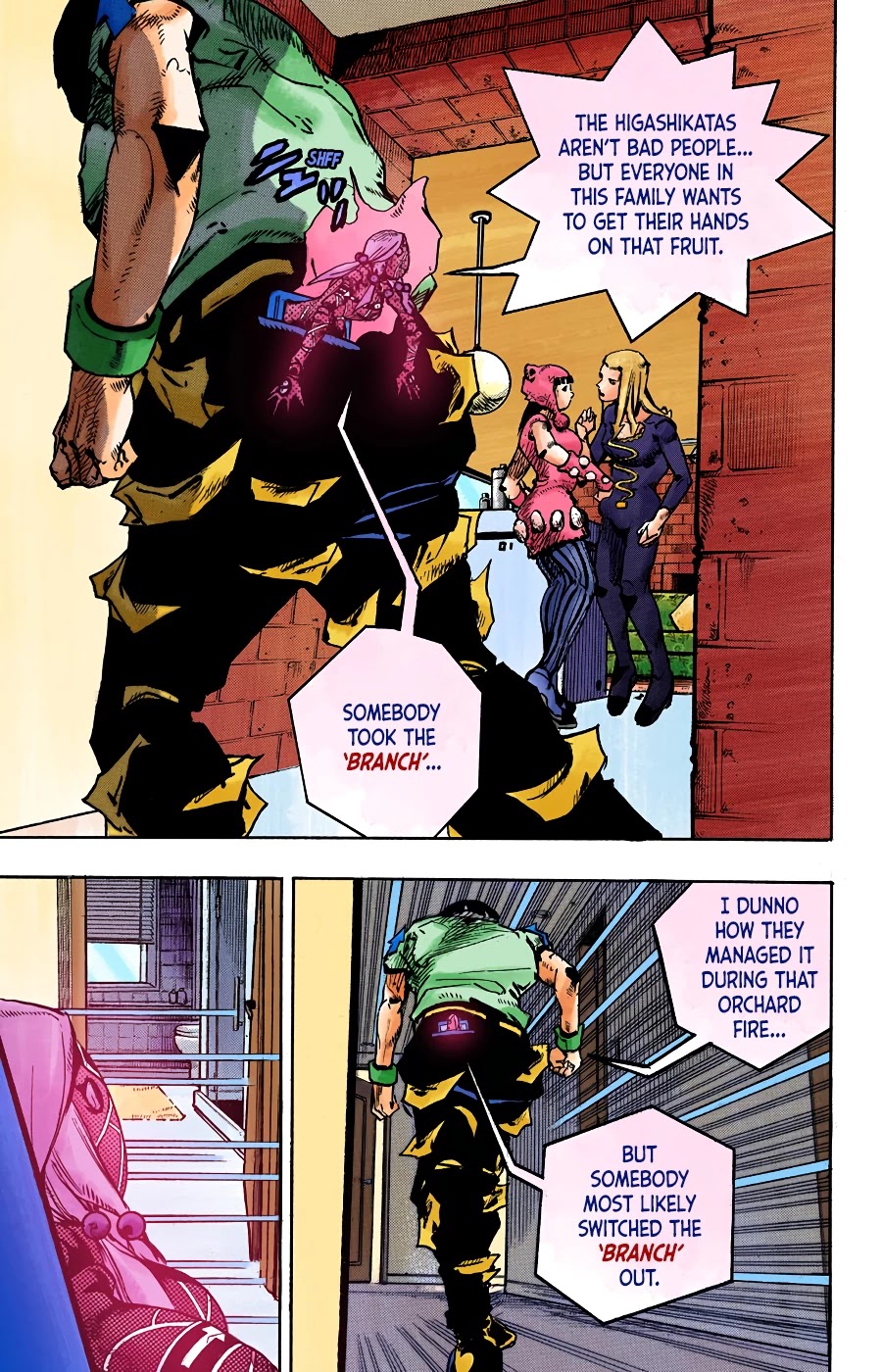 JoJo's Bizarre Adventure Part 8 - JoJolion (Official Colored) Chapter 93 page 14 - Chapter 93: The Wonder of You (The Miracle of Your Love), Part 10