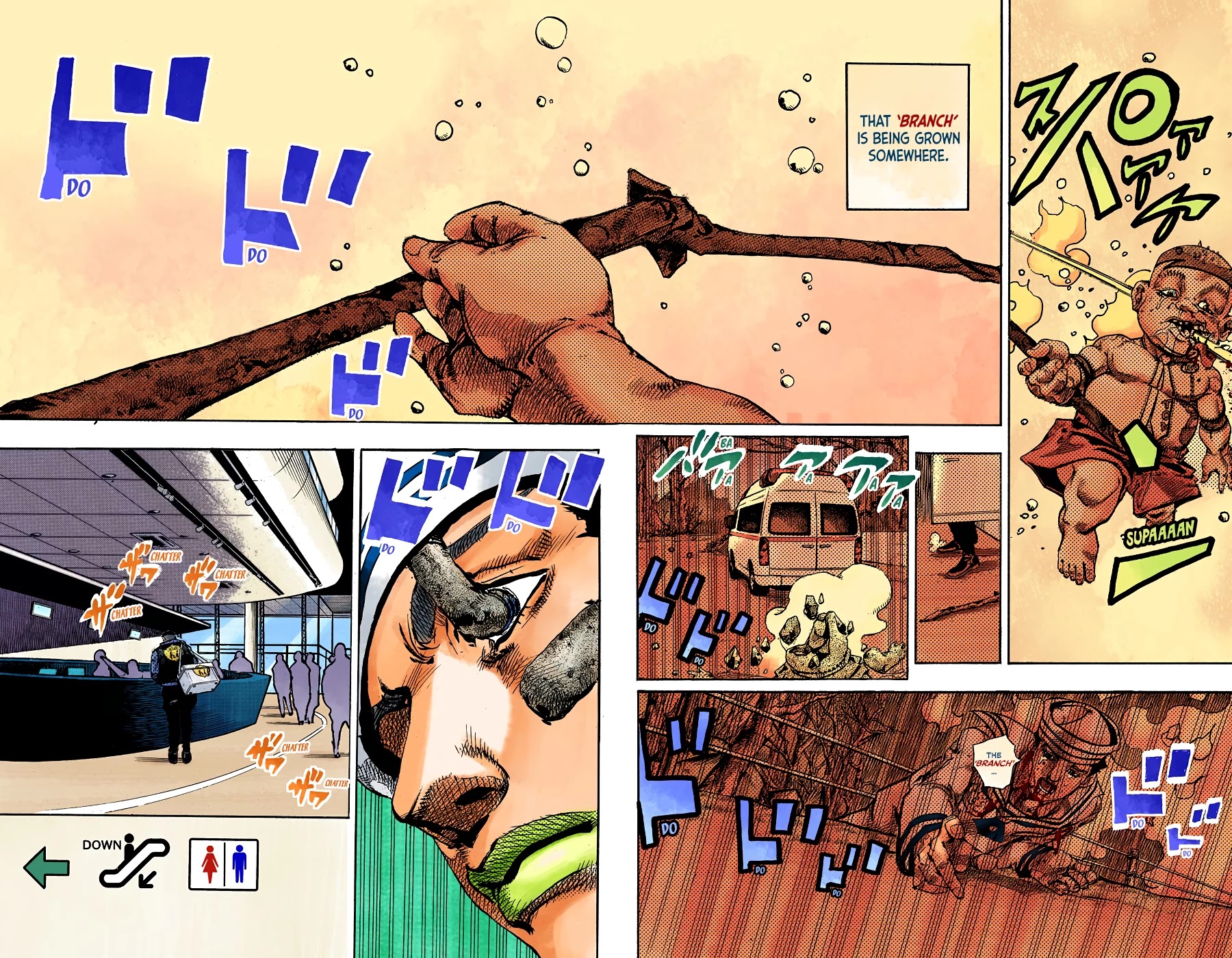 JoJo's Bizarre Adventure Part 8 - JoJolion (Official Colored) Chapter 93 page 2 - Chapter 93: The Wonder of You (The Miracle of Your Love), Part 10