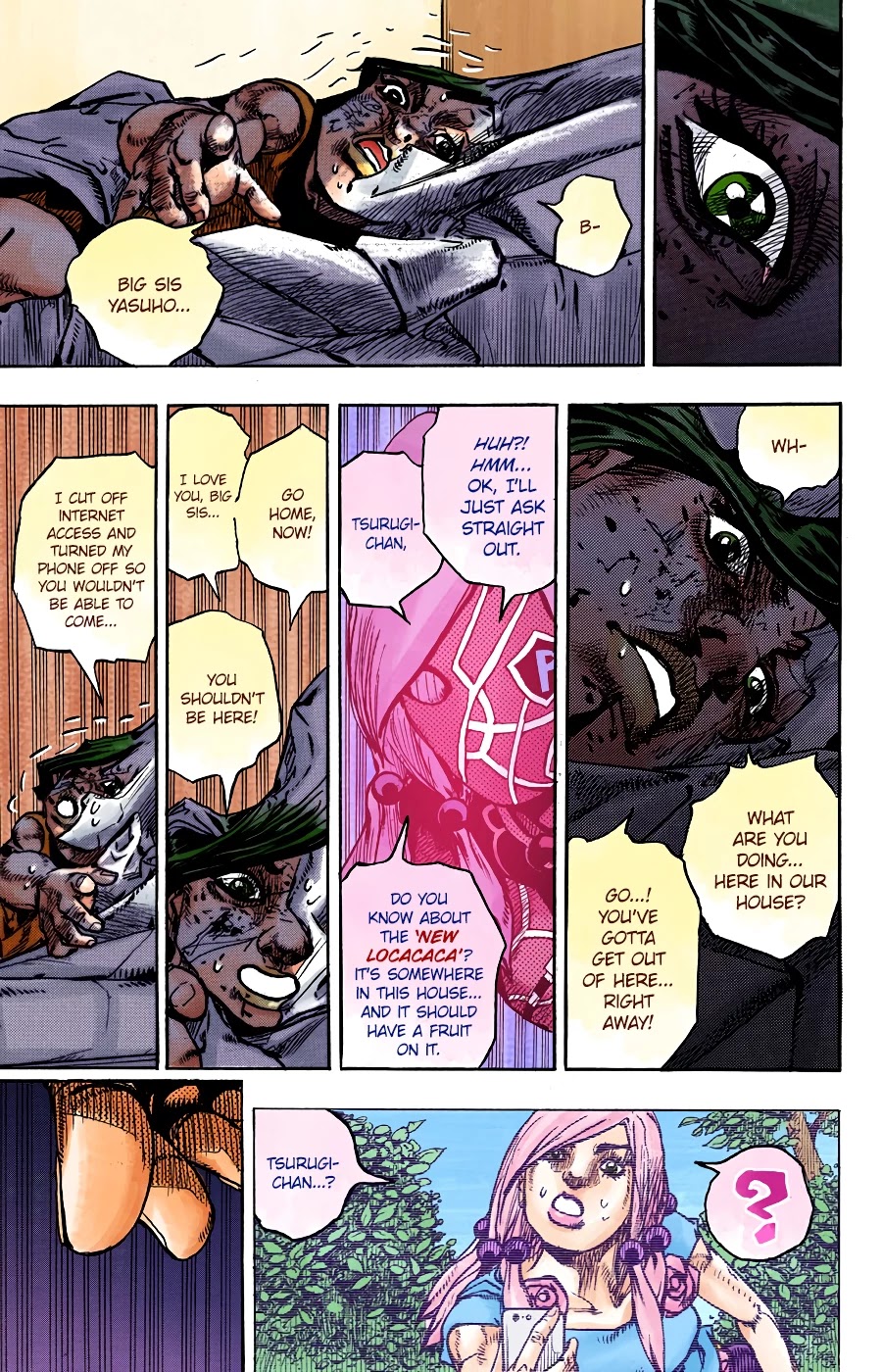 JoJo's Bizarre Adventure Part 8 - JoJolion (Official Colored) Chapter 93 page 24 - Chapter 93: The Wonder of You (The Miracle of Your Love), Part 10
