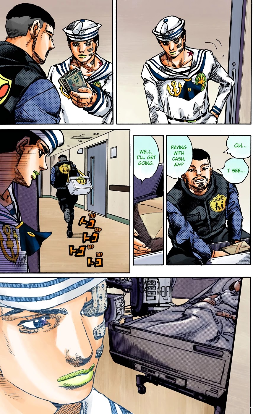 JoJo's Bizarre Adventure Part 8 - JoJolion (Official Colored) Chapter 93 page 6 - Chapter 93: The Wonder of You (The Miracle of Your Love), Part 10