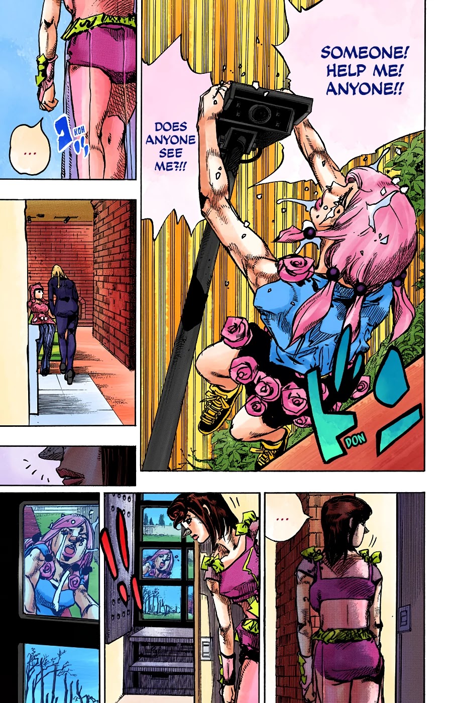 JoJo's Bizarre Adventure Part 8 - JoJolion (Official Colored) Chapter 94 page 10 - Chapter 94: The Wonder of You (The Miracle of Your Love), Part 11
