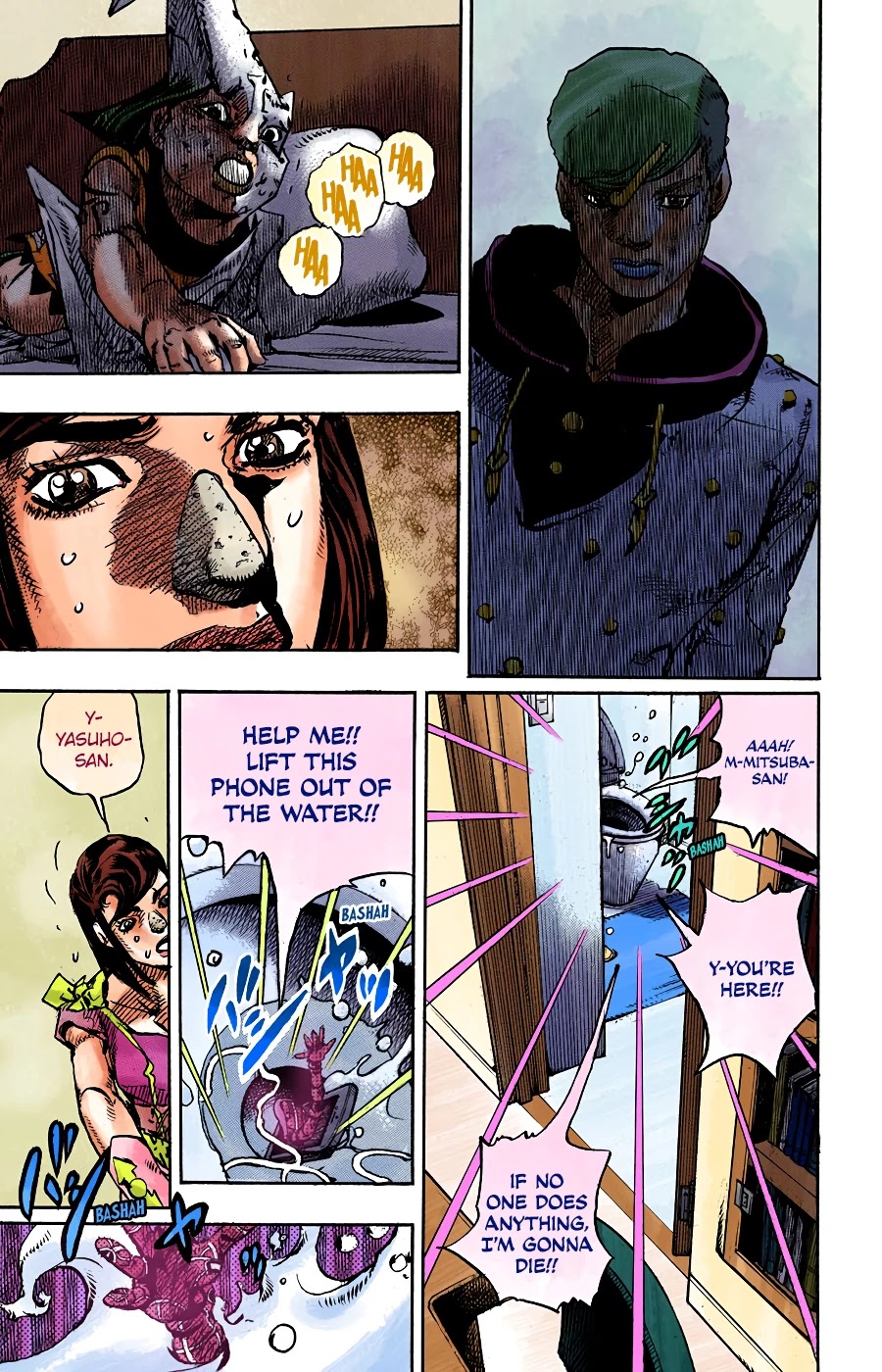 JoJo's Bizarre Adventure Part 8 - JoJolion (Official Colored) Chapter 94 page 14 - Chapter 94: The Wonder of You (The Miracle of Your Love), Part 11
