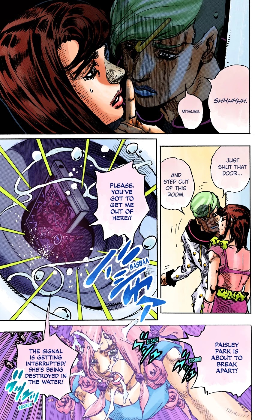 JoJo's Bizarre Adventure Part 8 - JoJolion (Official Colored) Chapter 94 page 16 - Chapter 94: The Wonder of You (The Miracle of Your Love), Part 11