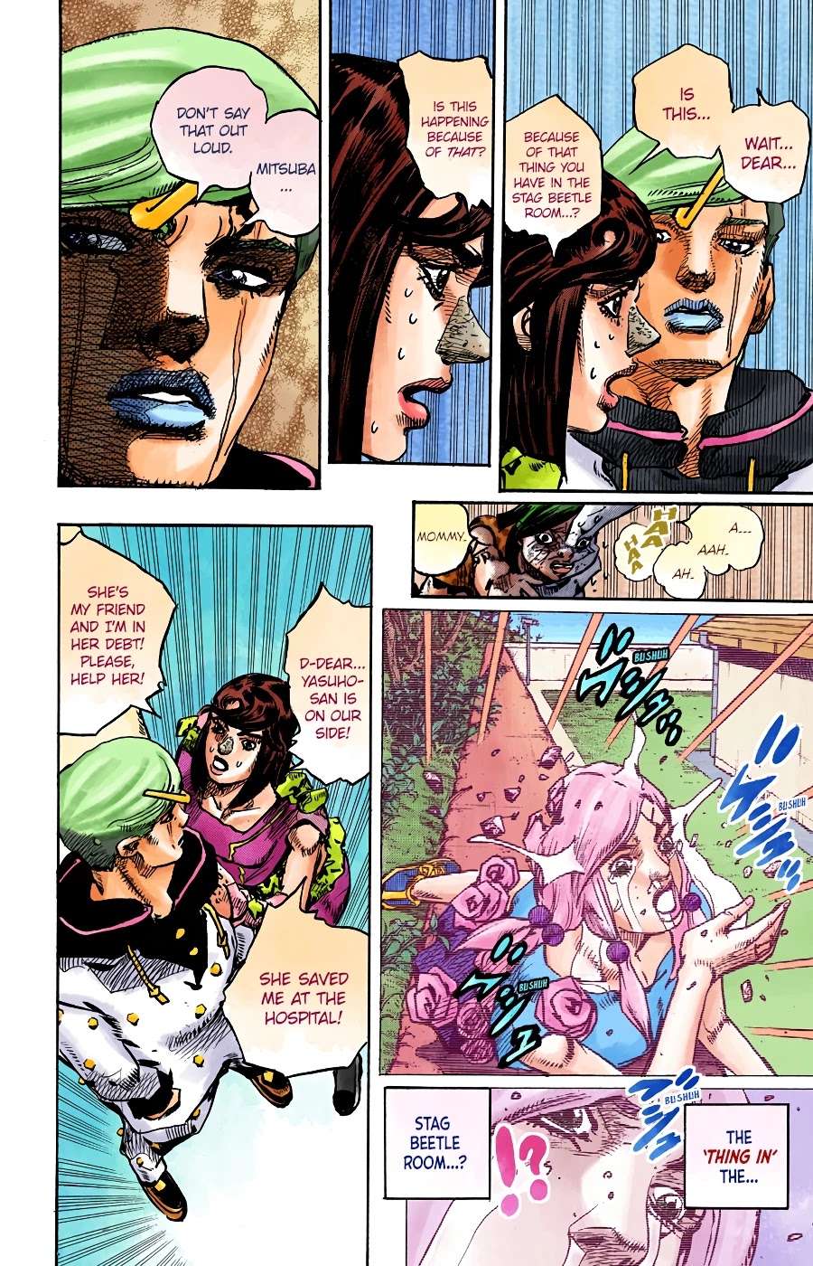 JoJo's Bizarre Adventure Part 8 - JoJolion (Official Colored) Chapter 94 page 17 - Chapter 94: The Wonder of You (The Miracle of Your Love), Part 11