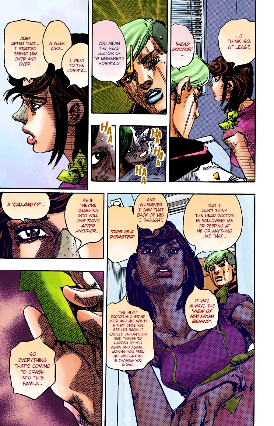 JoJo's Bizarre Adventure Part 8 - JoJolion (Official Colored) Chapter 94 page 27 - Chapter 94: The Wonder of You (The Miracle of Your Love), Part 11