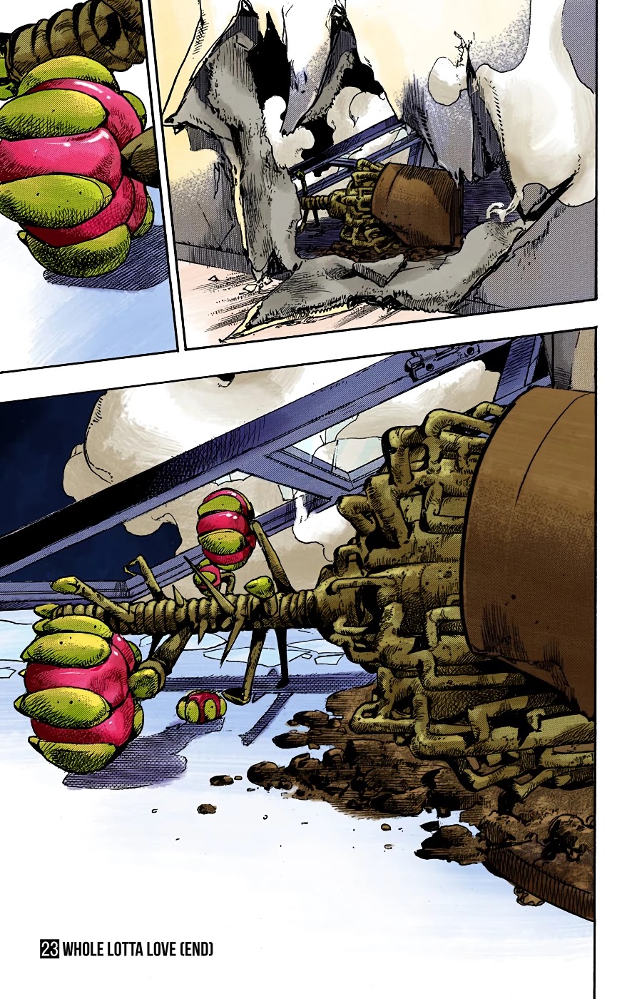 JoJo's Bizarre Adventure Part 8 - JoJolion (Official Colored) Chapter 94 page 35 - Chapter 94: The Wonder of You (The Miracle of Your Love), Part 11