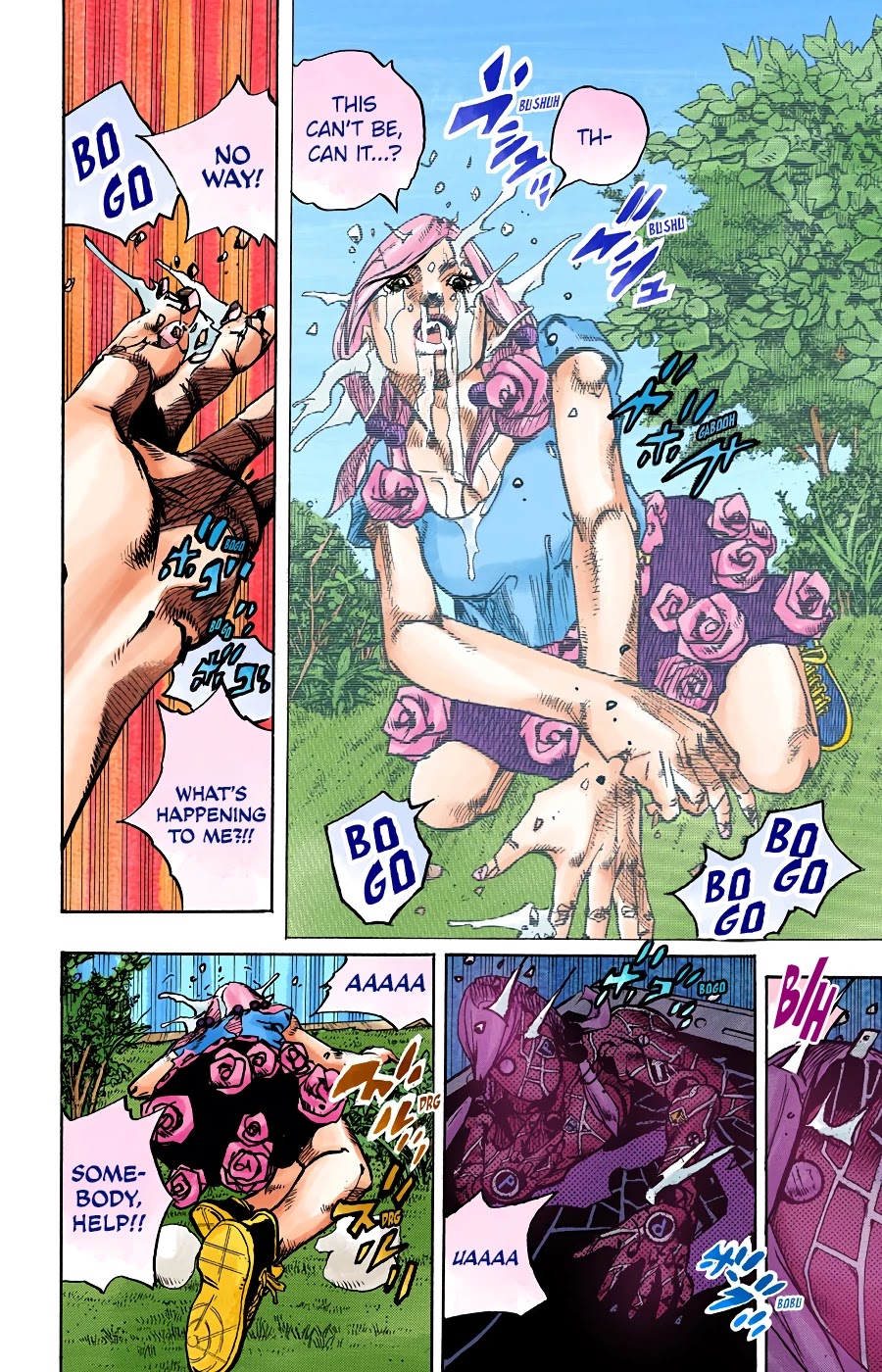 JoJo's Bizarre Adventure Part 8 - JoJolion (Official Colored) Chapter 94 page 7 - Chapter 94: The Wonder of You (The Miracle of Your Love), Part 11