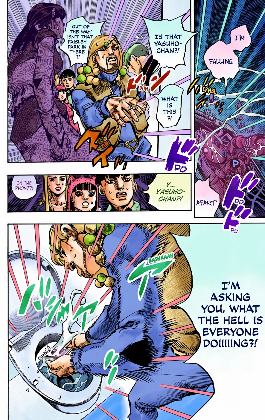 JoJo's Bizarre Adventure Part 8 - JoJolion (Official Colored) Chapter 95 page 10 - Chapter 95: The Wonder of You (The Miracle of Your Love) Part 12