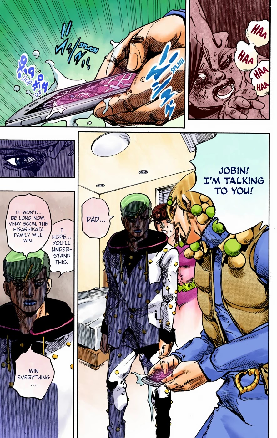 JoJo's Bizarre Adventure Part 8 - JoJolion (Official Colored) Chapter 95 page 11 - Chapter 95: The Wonder of You (The Miracle of Your Love) Part 12