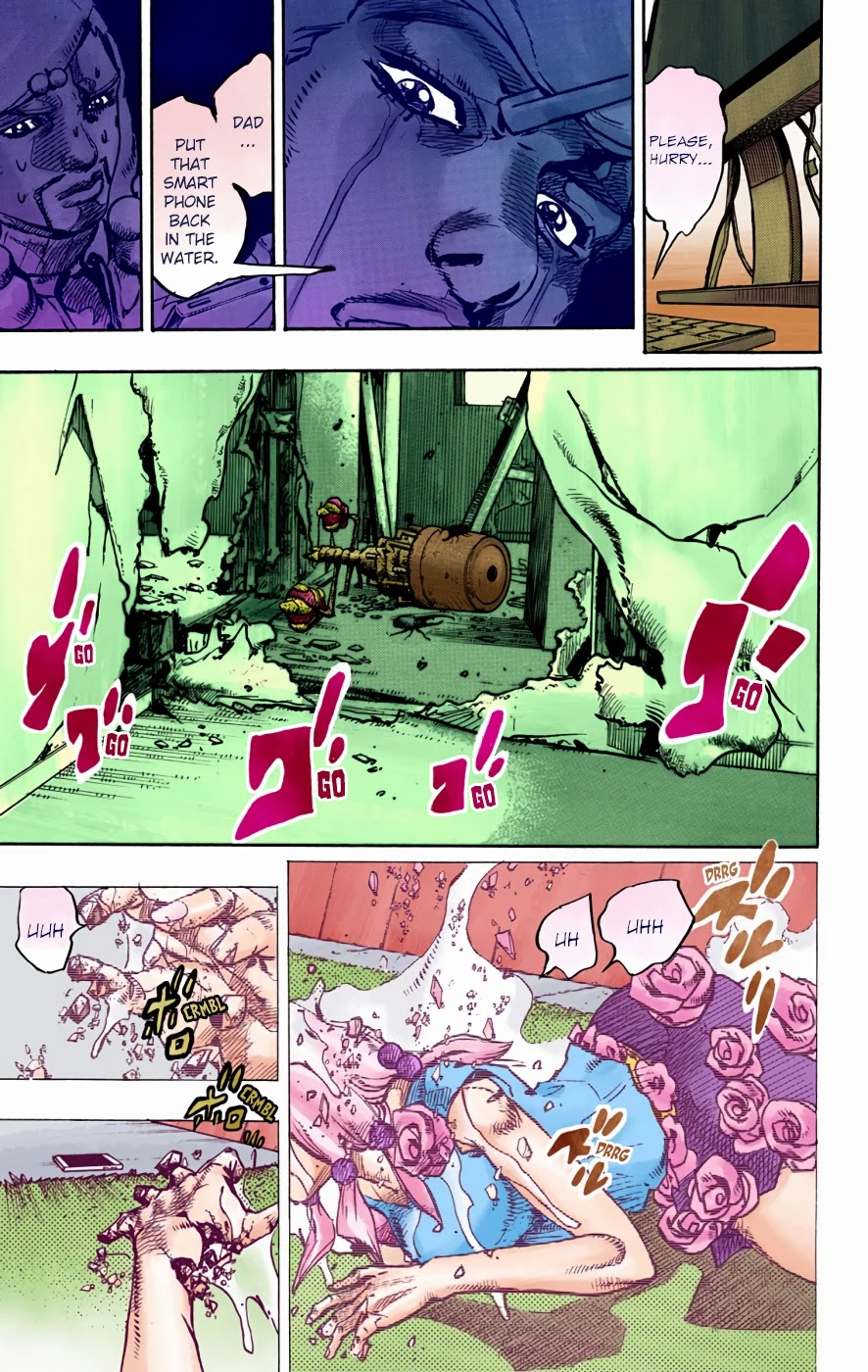 JoJo's Bizarre Adventure Part 8 - JoJolion (Official Colored) Chapter 95 page 13 - Chapter 95: The Wonder of You (The Miracle of Your Love) Part 12