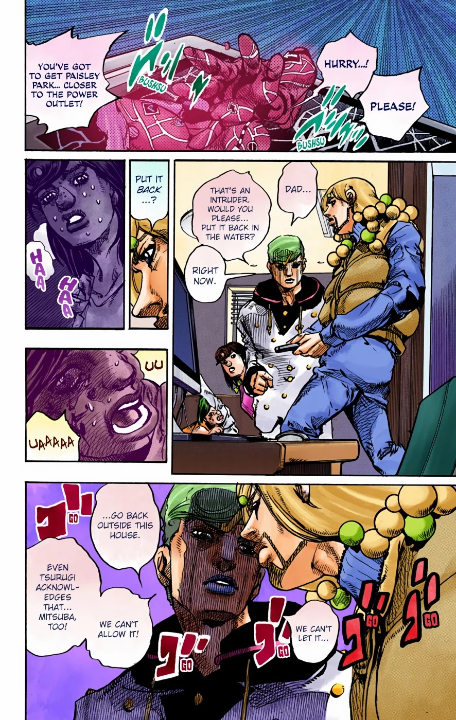 JoJo's Bizarre Adventure Part 8 - JoJolion (Official Colored) Chapter 95 page 15 - Chapter 95: The Wonder of You (The Miracle of Your Love) Part 12