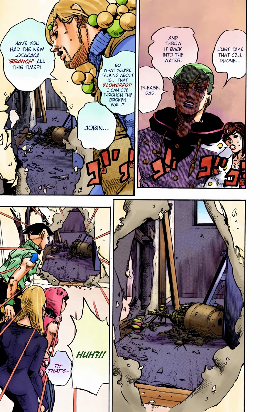JoJo's Bizarre Adventure Part 8 - JoJolion (Official Colored) Chapter 95 page 16 - Chapter 95: The Wonder of You (The Miracle of Your Love) Part 12