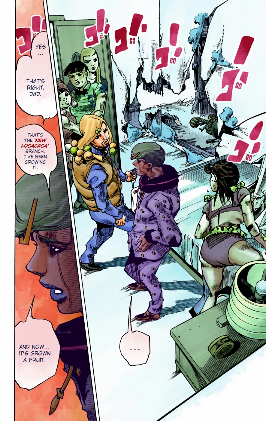 JoJo's Bizarre Adventure Part 8 - JoJolion (Official Colored) Chapter 95 page 17 - Chapter 95: The Wonder of You (The Miracle of Your Love) Part 12