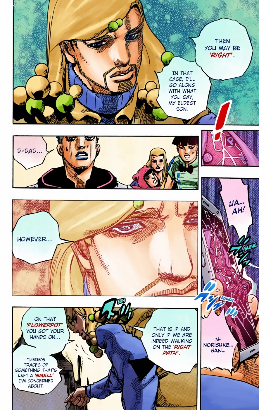 JoJo's Bizarre Adventure Part 8 - JoJolion (Official Colored) Chapter 95 page 19 - Chapter 95: The Wonder of You (The Miracle of Your Love) Part 12