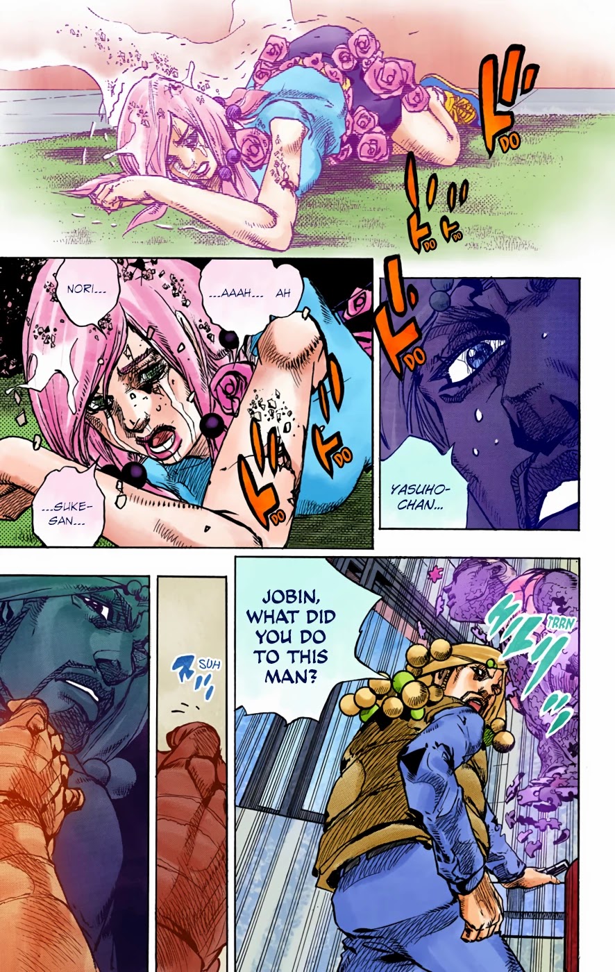 JoJo's Bizarre Adventure Part 8 - JoJolion (Official Colored) Chapter 95 page 27 - Chapter 95: The Wonder of You (The Miracle of Your Love) Part 12