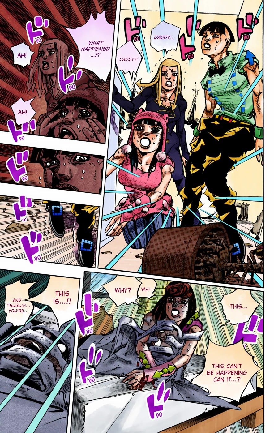 JoJo's Bizarre Adventure Part 8 - JoJolion (Official Colored) Chapter 95 page 35 - Chapter 95: The Wonder of You (The Miracle of Your Love) Part 12