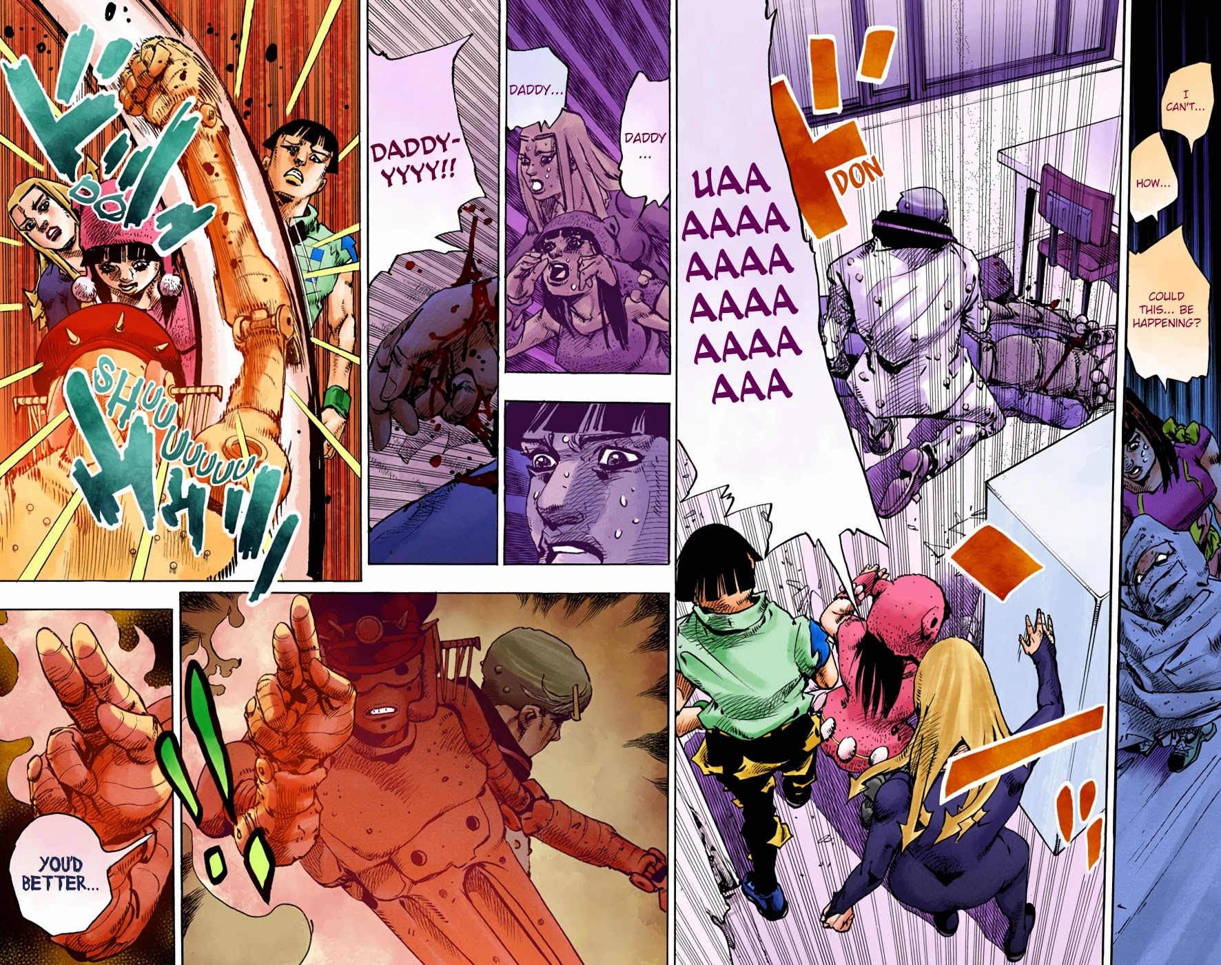 JoJo's Bizarre Adventure Part 8 - JoJolion (Official Colored) Chapter 95 page 36 - Chapter 95: The Wonder of You (The Miracle of Your Love) Part 12