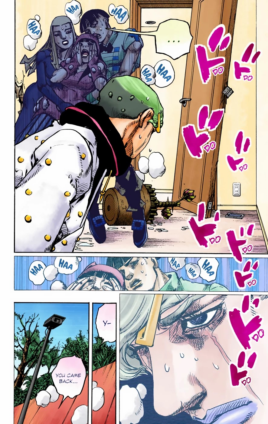 JoJo's Bizarre Adventure Part 8 - JoJolion (Official Colored) Chapter 95 page 41 - Chapter 95: The Wonder of You (The Miracle of Your Love) Part 12