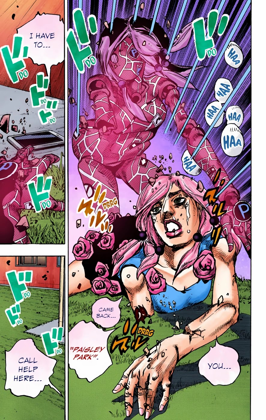 JoJo's Bizarre Adventure Part 8 - JoJolion (Official Colored) Chapter 95 page 42 - Chapter 95: The Wonder of You (The Miracle of Your Love) Part 12