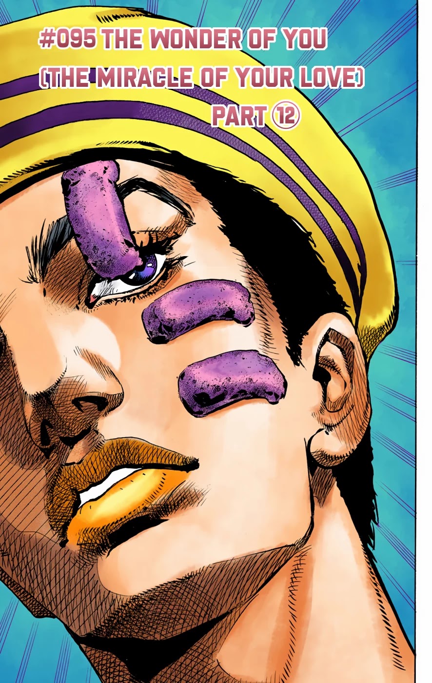 JoJo's Bizarre Adventure Part 8 - JoJolion (Official Colored) Chapter 95 page 6 - Chapter 95: The Wonder of You (The Miracle of Your Love) Part 12