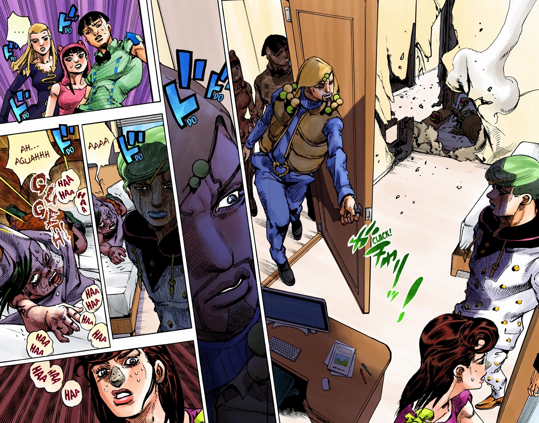 JoJo's Bizarre Adventure Part 8 - JoJolion (Official Colored) Chapter 95 page 8 - Chapter 95: The Wonder of You (The Miracle of Your Love) Part 12