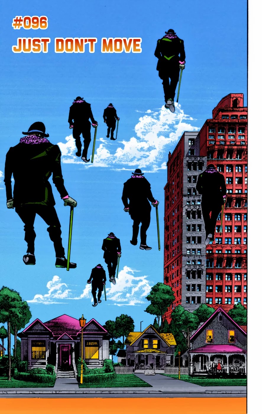 JoJo's Bizarre Adventure Part 8 - JoJolion (Official Colored) Chapter 96 page 1 - Chapter 96: Just Don't Move