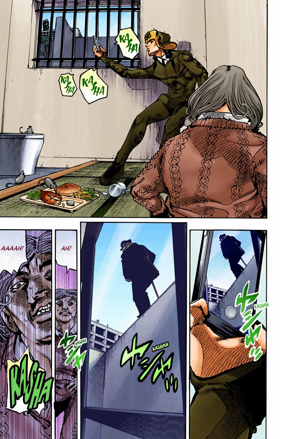 JoJo's Bizarre Adventure Part 8 - JoJolion (Official Colored) Chapter 96 page 13 - Chapter 96: Just Don't Move