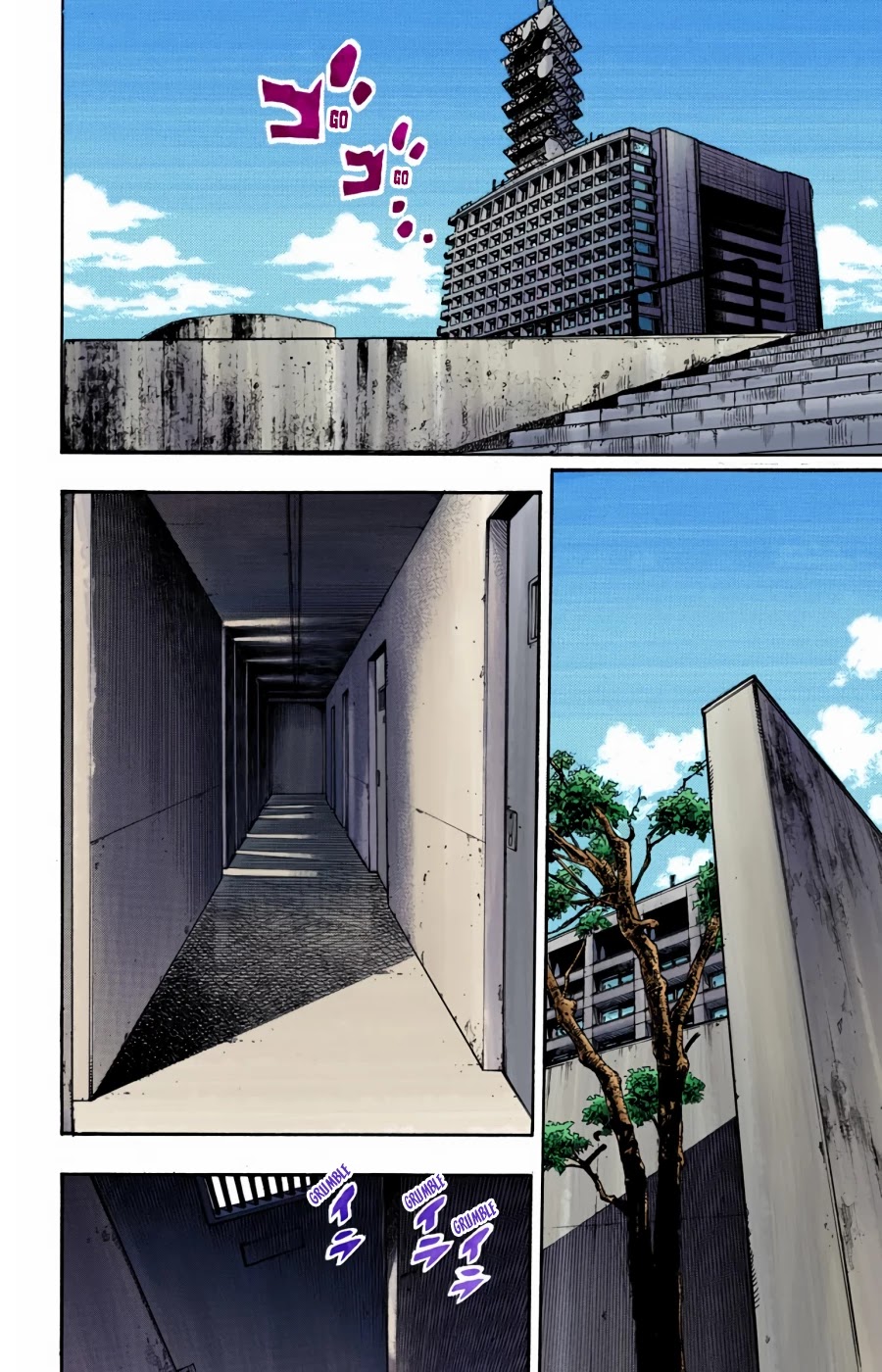 JoJo's Bizarre Adventure Part 8 - JoJolion (Official Colored) Chapter 96 page 2 - Chapter 96: Just Don't Move