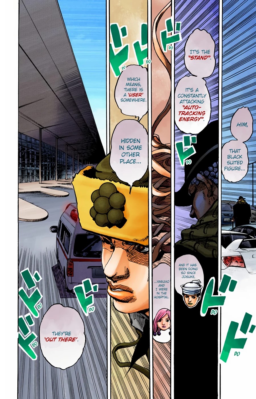 JoJo's Bizarre Adventure Part 8 - JoJolion (Official Colored) Chapter 96 page 20 - Chapter 96: Just Don't Move