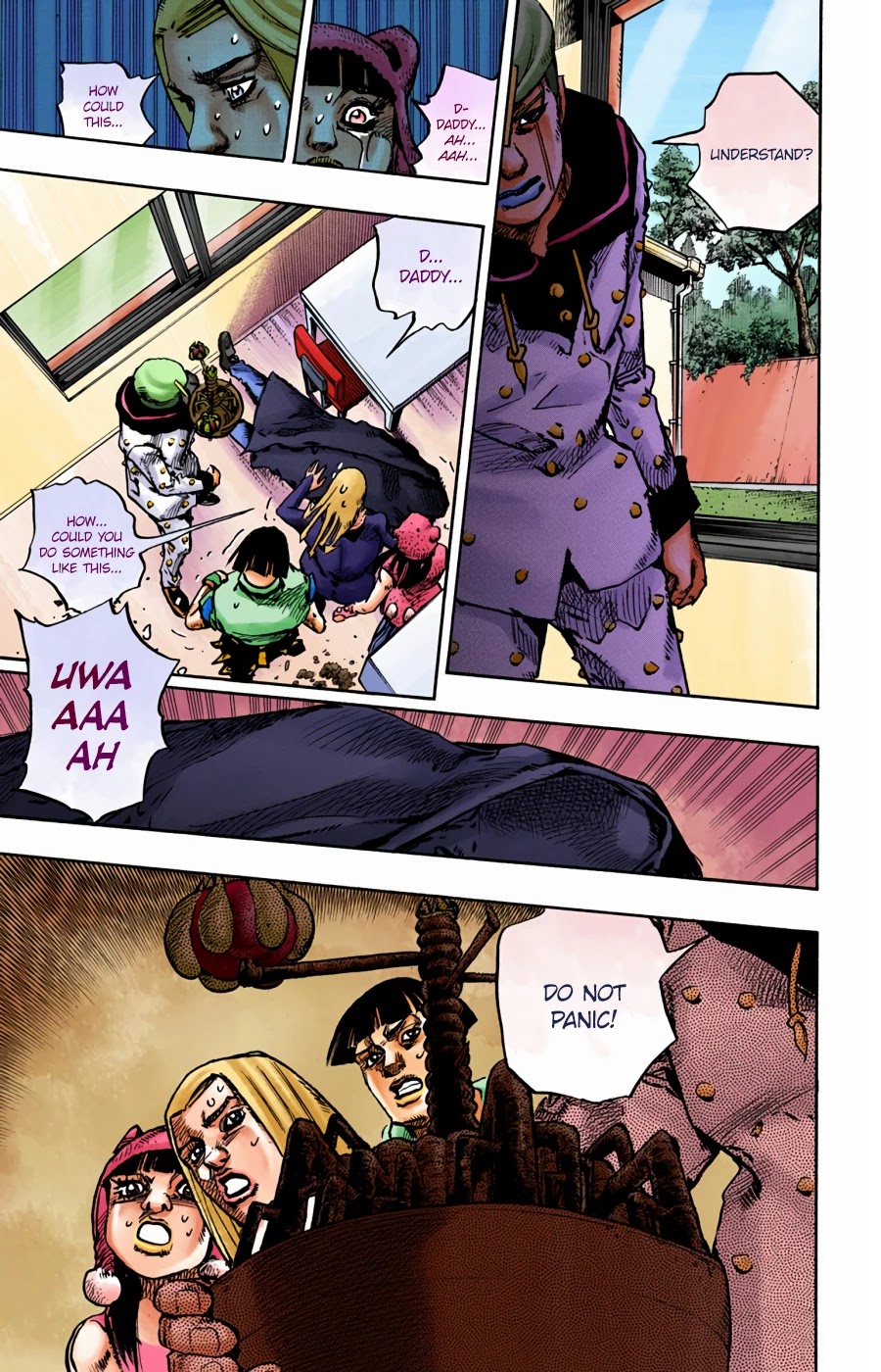 JoJo's Bizarre Adventure Part 8 - JoJolion (Official Colored) Chapter 96 page 29 - Chapter 96: Just Don't Move