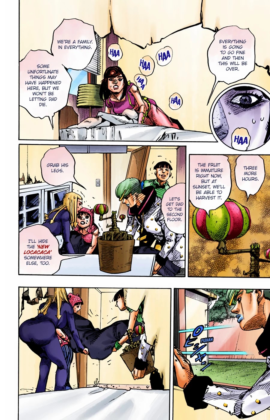 JoJo's Bizarre Adventure Part 8 - JoJolion (Official Colored) Chapter 96 page 30 - Chapter 96: Just Don't Move