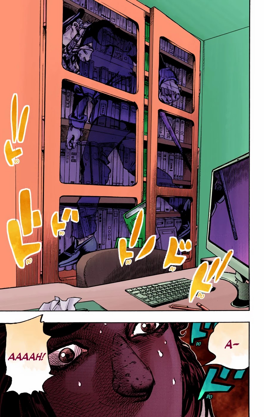 JoJo's Bizarre Adventure Part 8 - JoJolion (Official Colored) Chapter 96 page 36 - Chapter 96: Just Don't Move