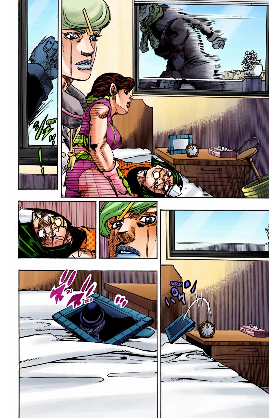 JoJo's Bizarre Adventure Part 8 - JoJolion (Official Colored) Chapter 96 page 39 - Chapter 96: Just Don't Move
