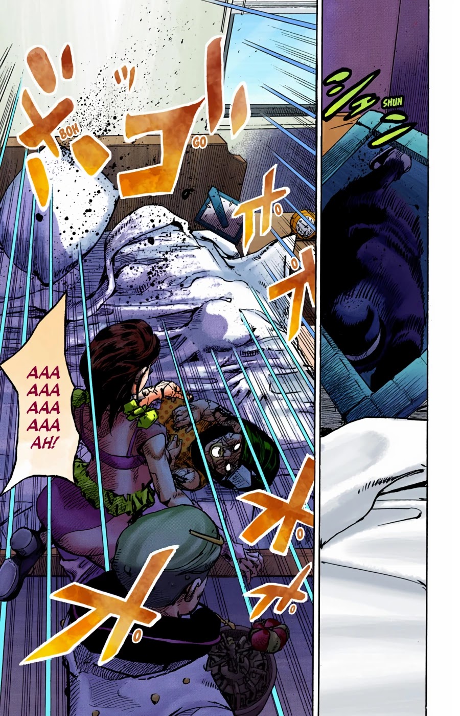 JoJo's Bizarre Adventure Part 8 - JoJolion (Official Colored) Chapter 96 page 40 - Chapter 96: Just Don't Move