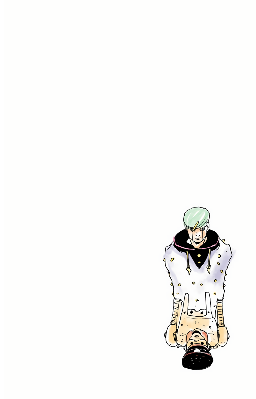 JoJo's Bizarre Adventure Part 8 - JoJolion (Official Colored) Chapter 96 page 43 - Chapter 96: Just Don't Move
