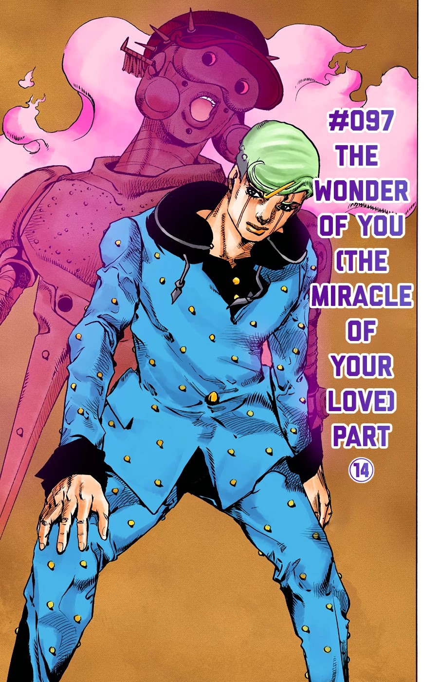 JoJo's Bizarre Adventure Part 8 - JoJolion (Official Colored) Chapter 97 page 1 - Chapter 97: The Wonder of You (The Miracle of Your Love) Part 14