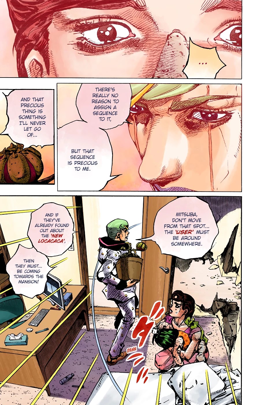JoJo's Bizarre Adventure Part 8 - JoJolion (Official Colored) Chapter 97 page 10 - Chapter 97: The Wonder of You (The Miracle of Your Love) Part 14