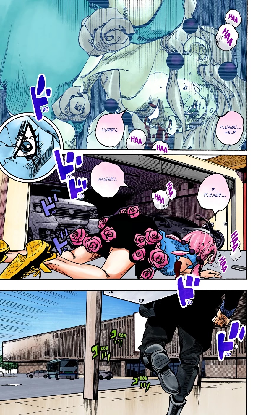 JoJo's Bizarre Adventure Part 8 - JoJolion (Official Colored) Chapter 97 page 21 - Chapter 97: The Wonder of You (The Miracle of Your Love) Part 14