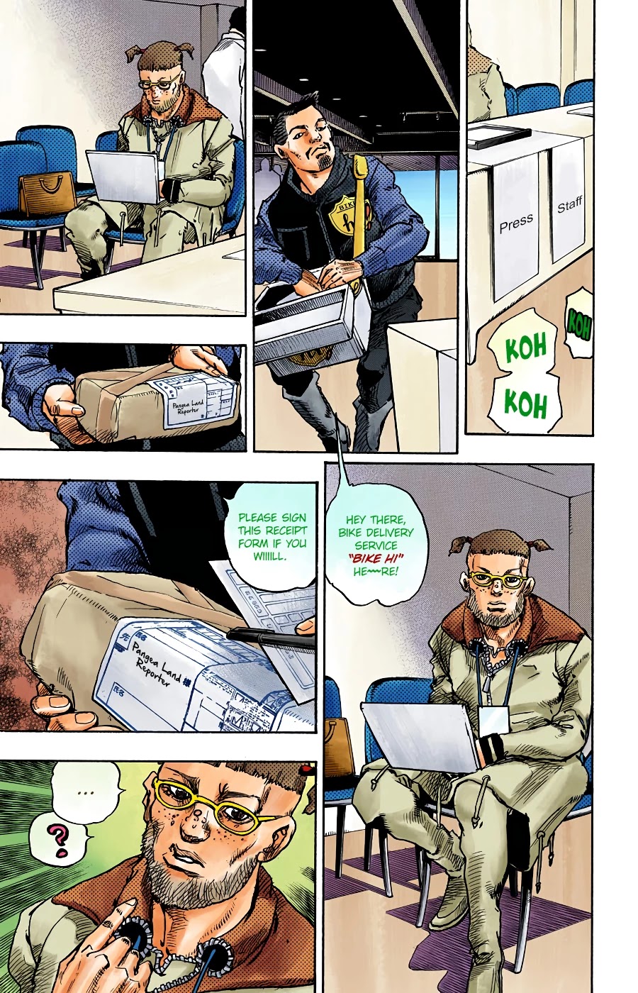JoJo's Bizarre Adventure Part 8 - JoJolion (Official Colored) Chapter 97 page 23 - Chapter 97: The Wonder of You (The Miracle of Your Love) Part 14