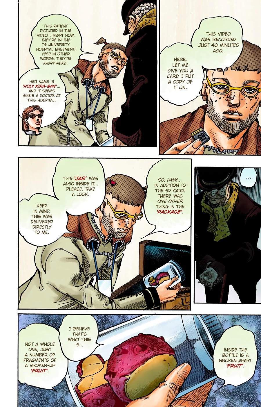 JoJo's Bizarre Adventure Part 8 - JoJolion (Official Colored) Chapter 97 page 28 - Chapter 97: The Wonder of You (The Miracle of Your Love) Part 14