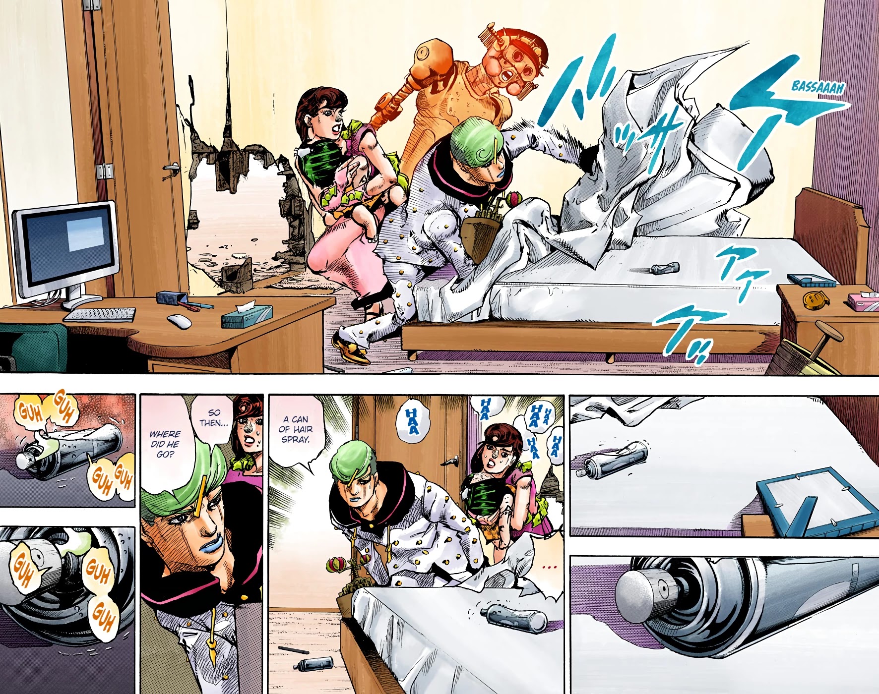 JoJo's Bizarre Adventure Part 8 - JoJolion (Official Colored) Chapter 97 page 4 - Chapter 97: The Wonder of You (The Miracle of Your Love) Part 14