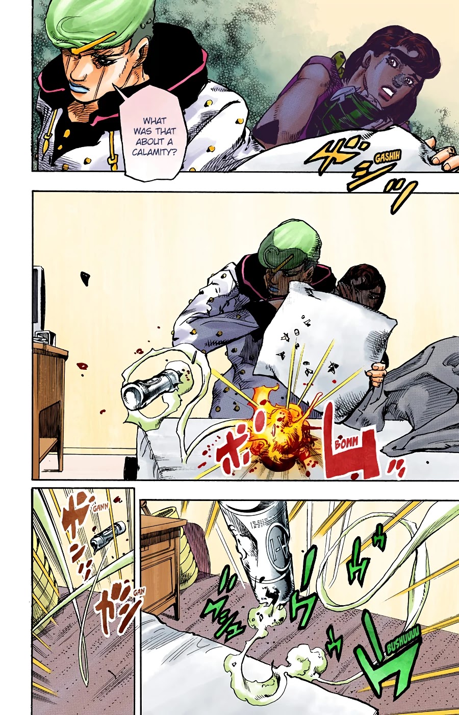 JoJo's Bizarre Adventure Part 8 - JoJolion (Official Colored) Chapter 97 page 5 - Chapter 97: The Wonder of You (The Miracle of Your Love) Part 14
